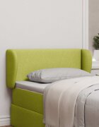 vidaXL Ушичка на таблата Зелен 40 x 23 x 6 см текстил
