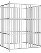 vidaXL Външна клетка за кучета 150x150x185 см