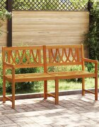 vidaXL Външна пейка 2 -местен 150 x 56 x 90 см Солидно акациево дърво