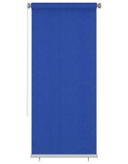 vidaXL Външна ролетна щора 105(Ш)x230(В) см синя HDPE