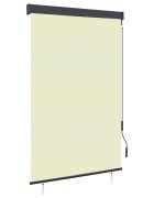 vidaXL Външна ролетна щора 120x250 см кремава
