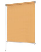 vidaXL Външна ролетна щора 355(Ш)x140(В) см бежова