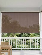 vidaXL Външна ролетна щора с блокировка на UV 90% Таупе 180 x 140 cm