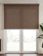vidaXL Външна ролетна щора с блокировка на UV 90% Таупе 60 x 230 cm