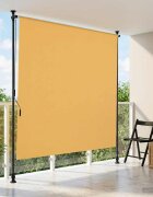 vidaXL Външна ролкова завеса Пясък 200 x 270 cm