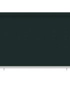 vidaXL Външна роло щора 220x140 см тъмнозелена HDPE