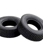 vidaXL Външни гуми за ръчна количка 2 бр 13x500-6 4PR каучук