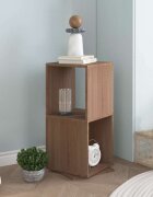 vidaXL Въртящ се шкаф дъб сонома 345x345x755 см инженерно дърво