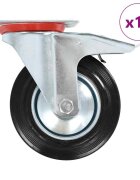 vidaXL Въртящи се колела 12 бр 160 мм