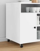 vidaXL Въртящо се колело 2 бр. Сребрист 60 x 60 x 50 мм