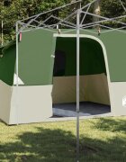 vidaXL Вътрешна палатка с покрив Зелен 280 x 220 x 176 см тафта