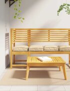 vidaXL Възглавница 4 бр. Оксфордска тъкан Бежово 40 x 40 x 8 см
