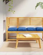 vidaXL Възглавница 4 бр. Оксфордска тъкан Кралско синьо 40 x 40 x 8 см
