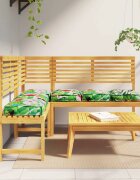 vidaXL Възглавница 6 бр. Оксфордска тъкан Многоцветен 40 x 40 x 8 см