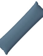 vidaXL Възглавница HOUTEN Дънково син 40 x 145 см Изкуствен лен