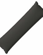 vidaXL Възглавница HOUTEN Тъмносиво 40 x 145 см Изкуствен лен