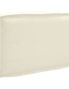 vidaXL Възглавница Крем 60 x 40 x 12 cm Оксфордска тъкан