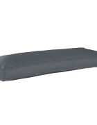 vidaXL Възглавница Оксфордска тъкан Антрацит 100 x 40 x 8 см