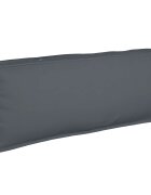 vidaXL Възглавница Оксфордска тъкан Антрацит 120 x 40 x 12 cm