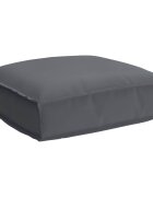 vidaXL Възглавница Оксфордска тъкан Антрацит 50 x 50 x 12 cm