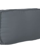 vidaXL Възглавница Оксфордска тъкан Антрацит 70 x 40 x 12 cm