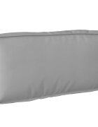 vidaXL Възглавница Оксфордска тъкан Сиво 80 x 40 x 12 cm