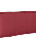 vidaXL Възглавница Оксфордска тъкан Виненочервен 80 x 40 x 12 cm