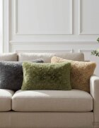 vidaXL Възглавница с възглавница HEERLEN 2 бр. Зелено ПВ флийс