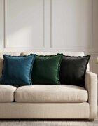 vidaXL Възглавница с възглавница HOUTEN 12 бр. Синьо Кадифе
