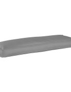 vidaXL Възглавница Сив 110 x 40 x 8 см Оксфордска тъкан
