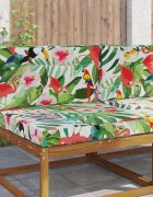 vidaXL Възглавница за диван на открито Полиестер цветно 80 x 80 cm