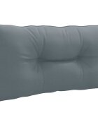 vidaXL Възглавница за гръб PUTTEN 100% полиестер Синьо 70 x 40 x 10 см