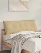 vidaXL Възглавница за гръб Сивозелен 120 x 50 cm Кордюрова тъкан