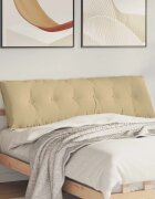 vidaXL Възглавница за гръб Сивозелен 160 x 50 cm Кордюрова тъкан