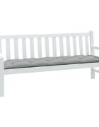 vidaXL Възглавница за градинска пейка меланж светлосиви 180x50x7 см