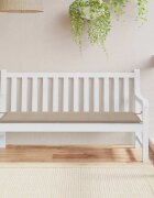 vidaXL Възглавница за градинска пейка таупе 150x50x3 см оксфорд плат