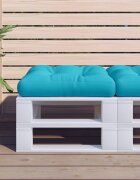 vidaXL Възглавница за палетен диван тюркоаз 58x58x10 см плат Оксфорд
