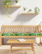 vidaXL Възглавница за палети Тропическа джунгла 200 x 40 x 8 см