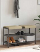 vidaXL Възглавница за пейка 2 бр. кордурой Сивозелен Дълбочина 35 см