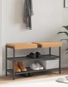 vidaXL Възглавница за пейка 2 бр. Тъкан Шерпа Бежово Дълбочина 35 см