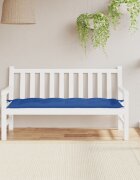 vidaXL Възглавница за пейка кралско синьо 150x50x7 см Оксфорд плат