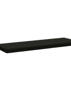 vidaXL Възглавница за пейка SOEST 100% полиестер Черно 110 x 40 x 5 см