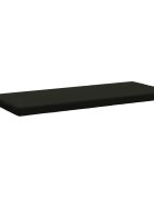 vidaXL Възглавница за пейка SOEST 100% полиестер Черно 120 x 50 x 5 см