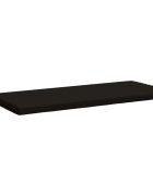 vidaXL Възглавница за пейка SOEST 100% полиестер Черно 120 x 50 x 5 см