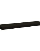 vidaXL Възглавница за пейка SOEST 100% полиестер Черно 150 x 40 x 8 см