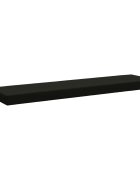 vidaXL Възглавница за пейка SOEST 100% полиестер Черно 150 x 40 x 8 см