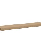 vidaXL Възглавница за пейка SOEST 100% полиестер Пясък 170 x 40 x 8 см