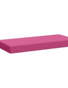 vidaXL Възглавница за пейка SOEST 100% полиестер Розово 60 x 40 x 8 см