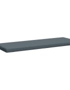 vidaXL Възглавница за пейка SOEST 100% полиестер Синьо 120 x 40 x 5 см