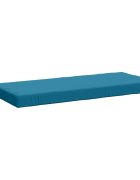 vidaXL Възглавница за пейка SOEST 100% полиестер Светлосиньо